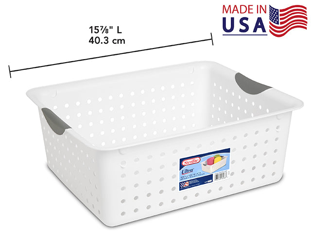 LARGE ULTRA BASKET - WHITE