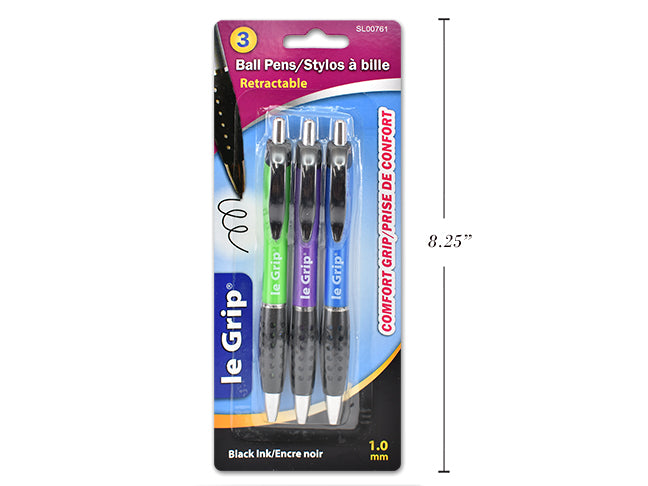 Ball Point Pens 3 Pack