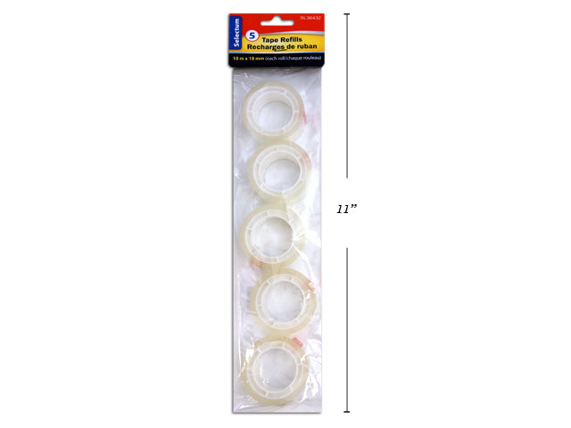 Refill Tapes For Dispenser 5 Pack