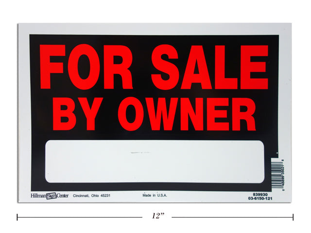 Owner For Sale Sign