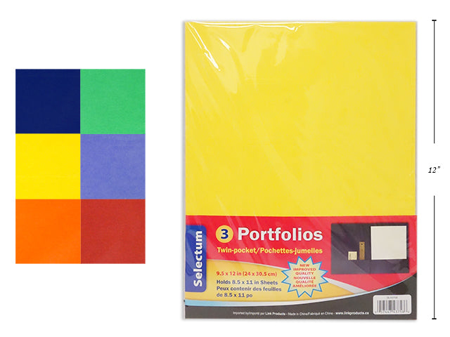 2 Pocket Portfolios 3 Pack