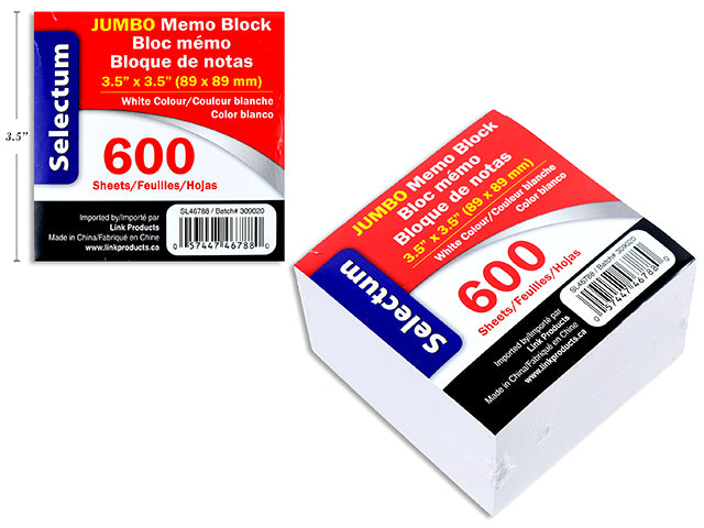 Jumbo Memo Block