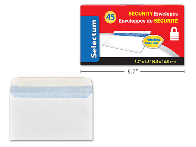 White Security Envelopes