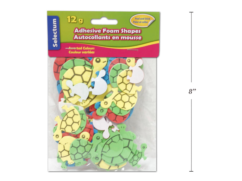 Adhesive Foam Shapes Turtle