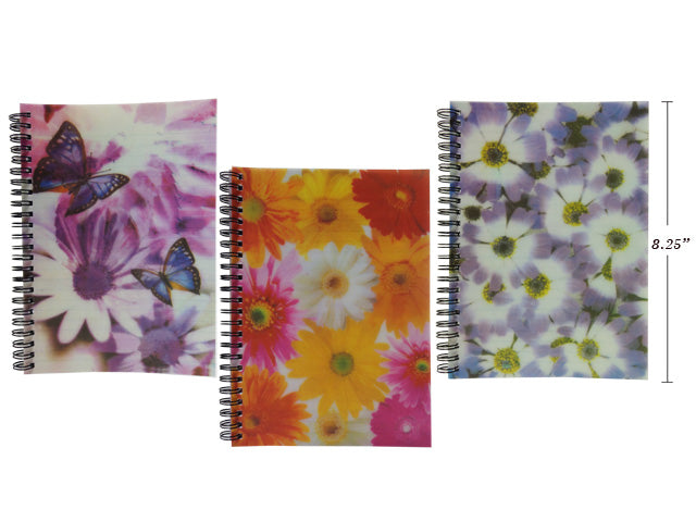 Plastic Printed Cover Notebook