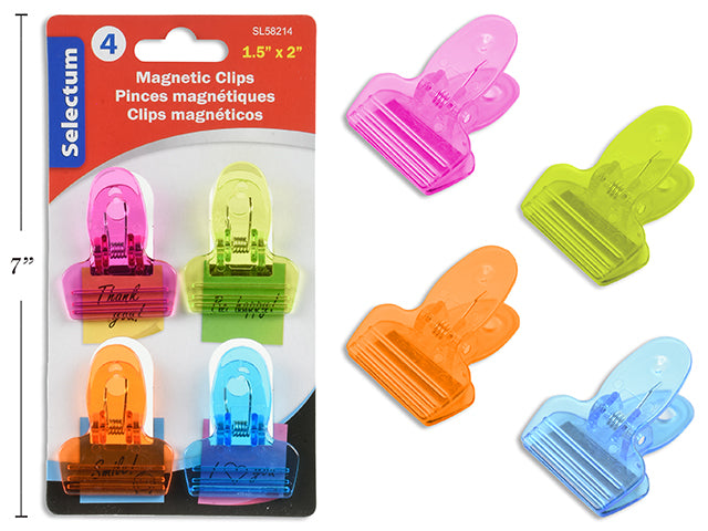 Colored Magnetic Clips