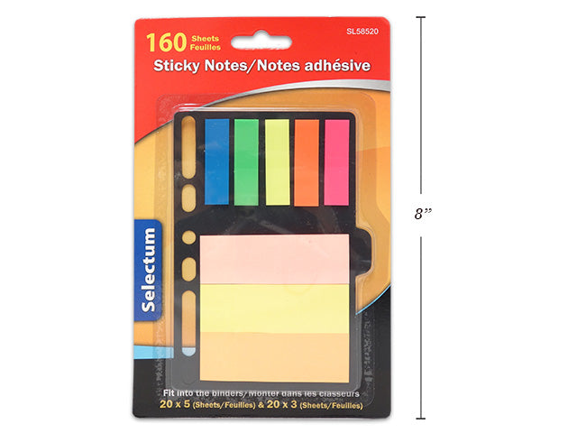 Sticky Notes 160 Sheets