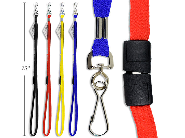 LANYARD WITH BREAKAWAY JOINT CLIP