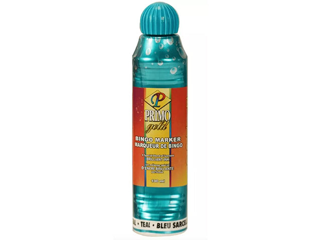 PRIMO GOLD 100ML BINGO DAUBERS BRIGHT TEAL