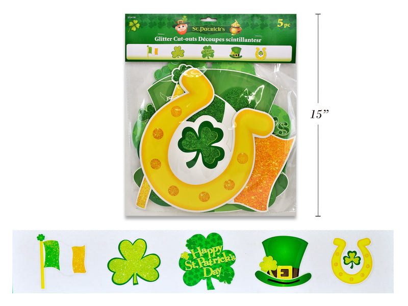 St Patricks Cut Out 5 Pack