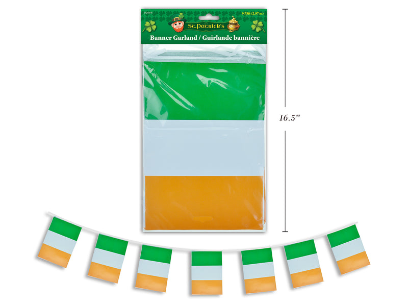 St Patricks Day Flag Garland