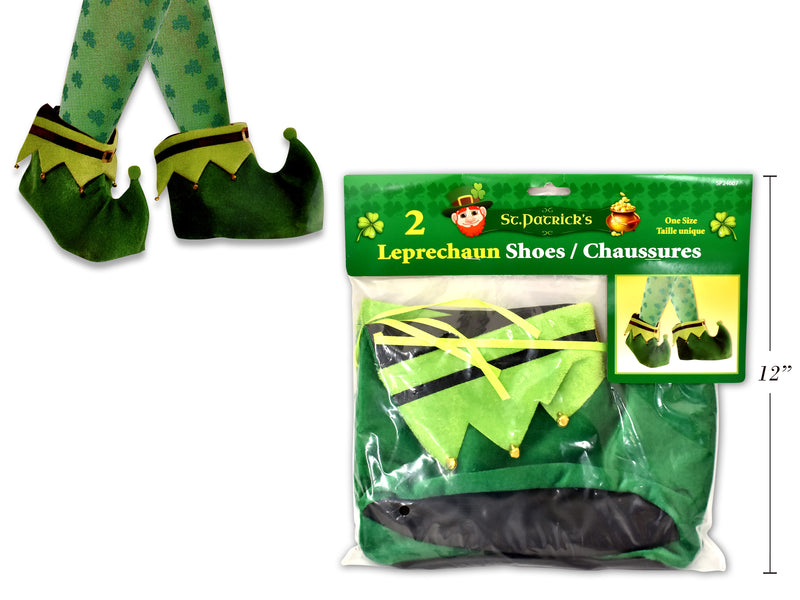 St Patricks Day Leprechaun Shoe Covers 2 Pack