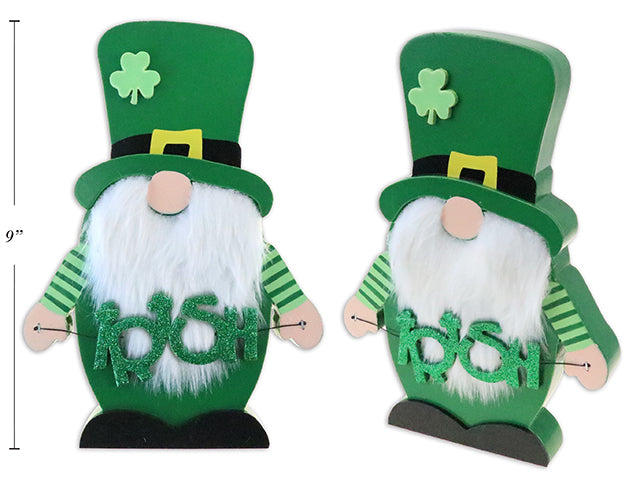 St Patricks Day Gnome Tabletop Decoration