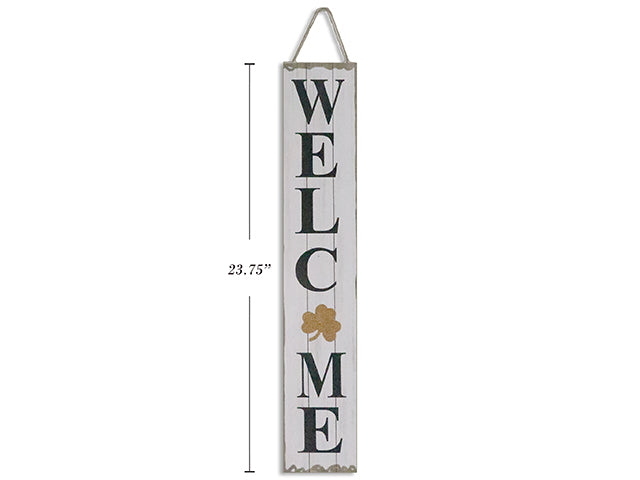 St Patricks Day Welcome Plaque