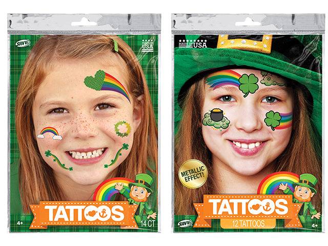 St Patricks Day Tattoo Assortment