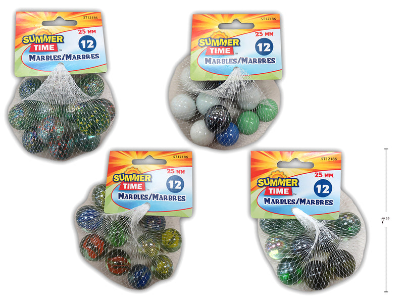 Shooter Marbles In Mesh Bag