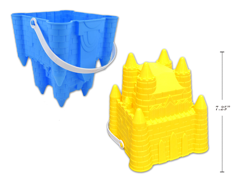 Transparent Square Sand Castle Pail