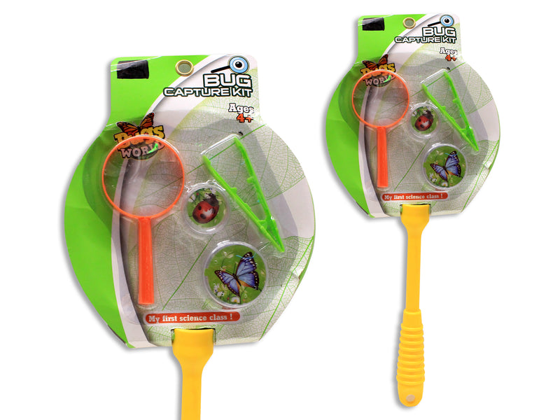 Set-4 Bugs World Capture &  Explorer Kit. 3 Asst.