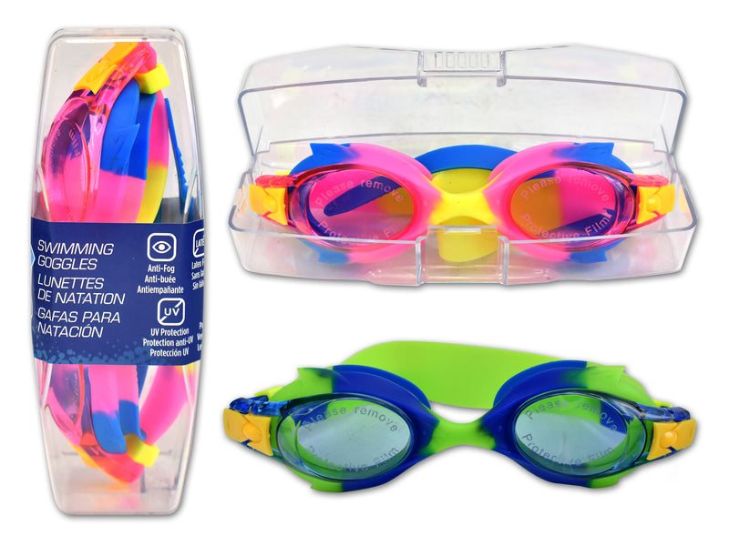 Swimming Goggles In Jewel Case