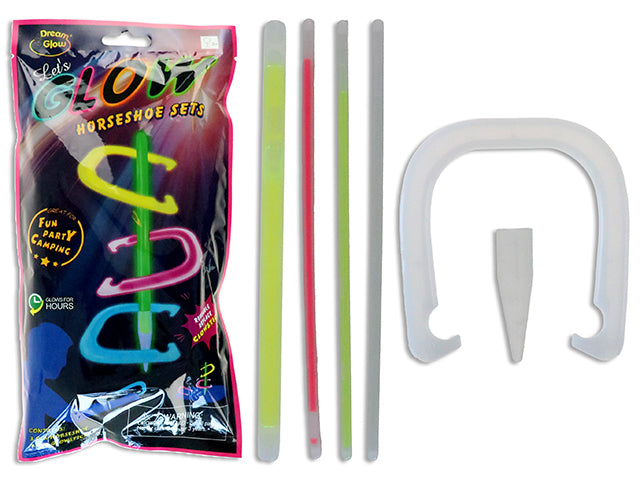 Glow In The Dark Horseshoe Game Set