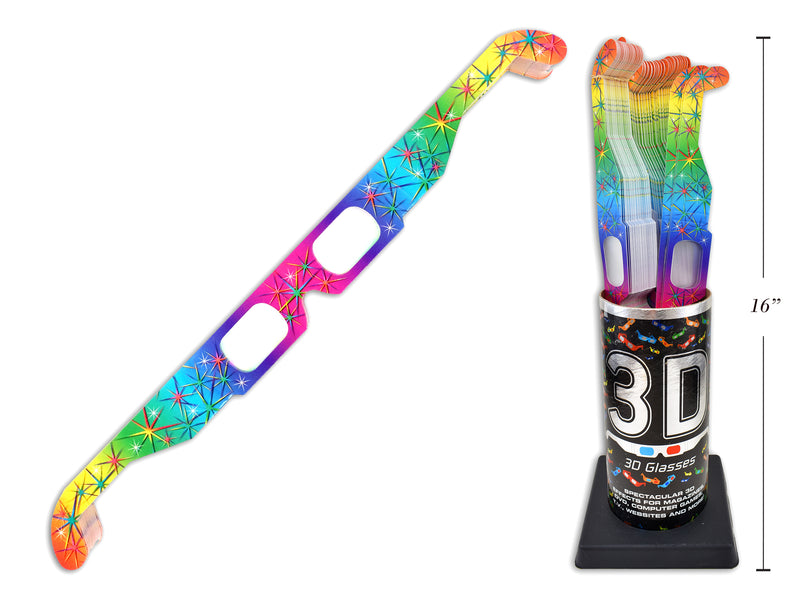 3D Fireworks Optic Glasses