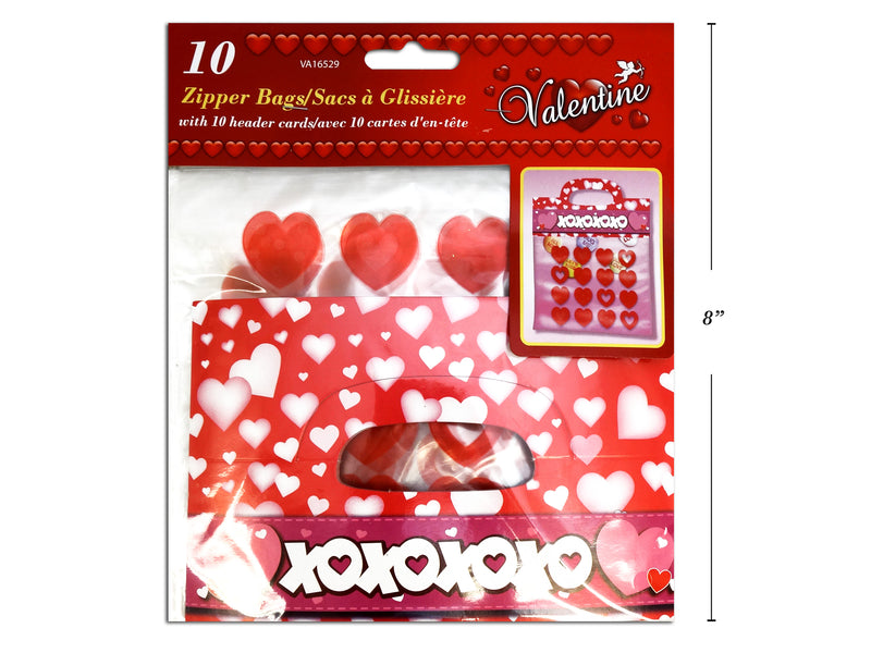 Valentines Zipper Bags