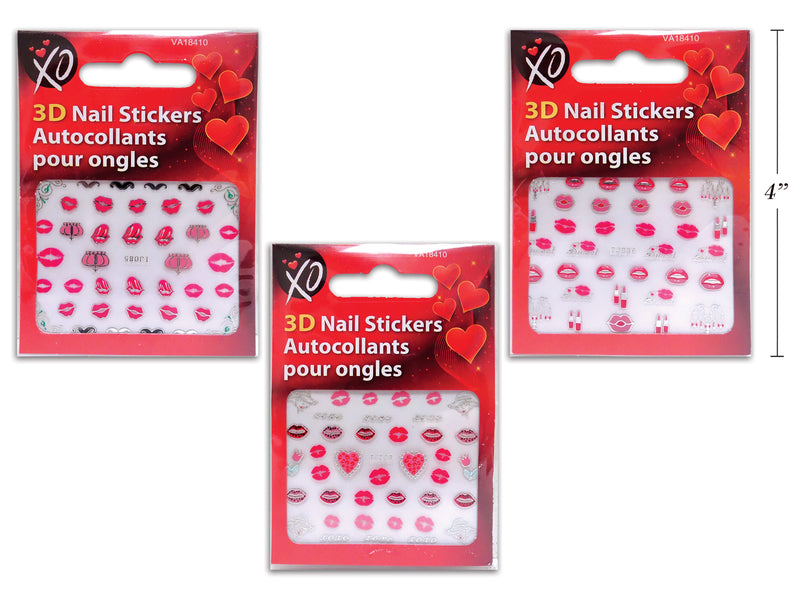 3D Foil Nail Art Stickers