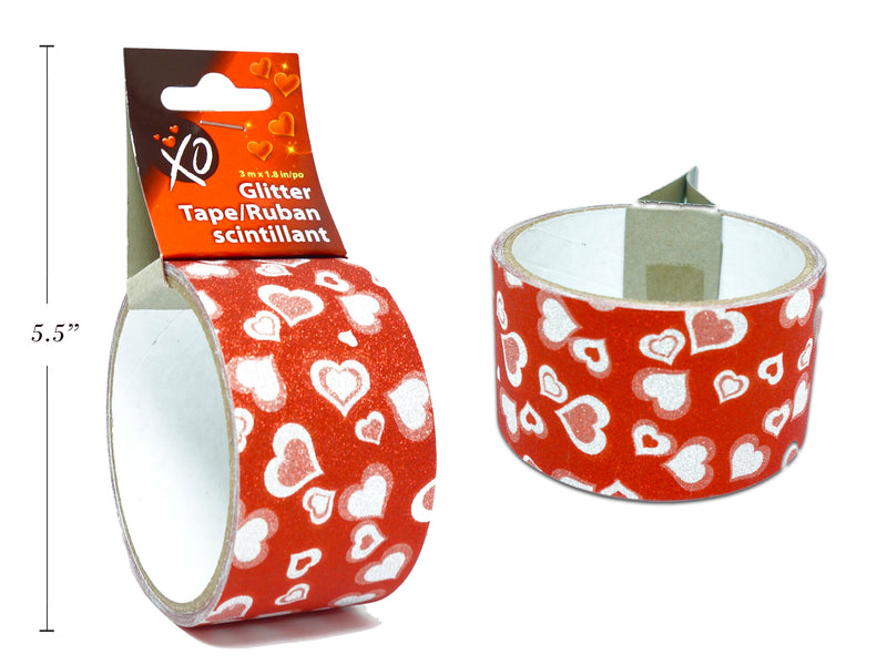 Valentines Glitter Craft Tape