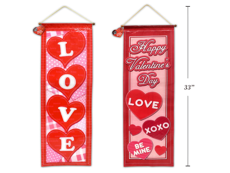 30In X 10Invtine Non-Woven Hanging Banner