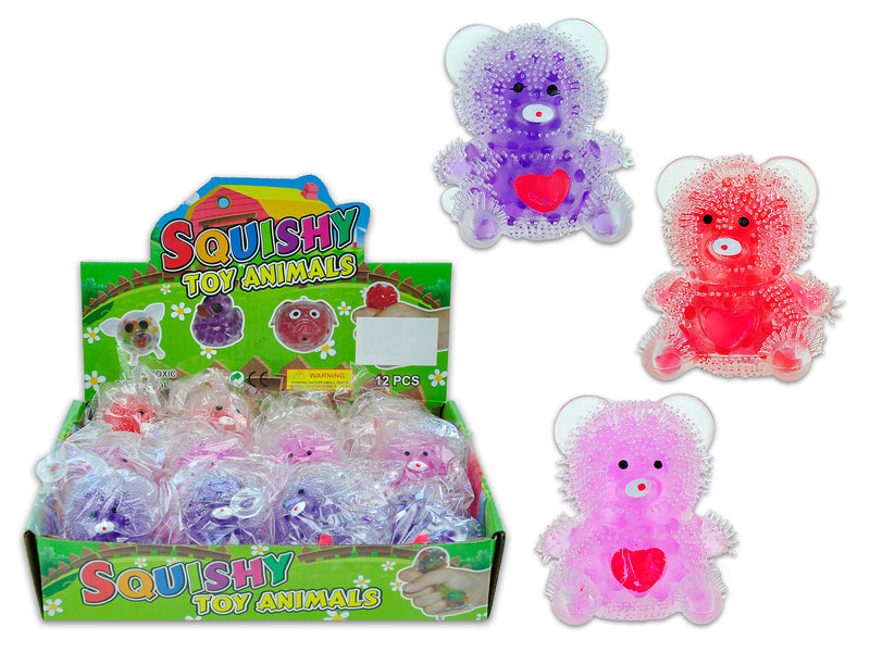 Squishy Gel Beads Stress Bear