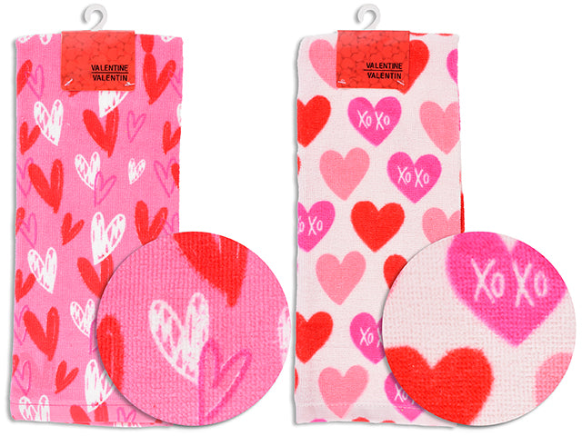 Valentines Printed Kitchen Towel