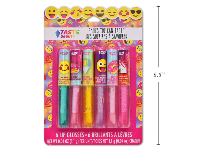 Shimmering Lip Gloss Smiles 6 Pack