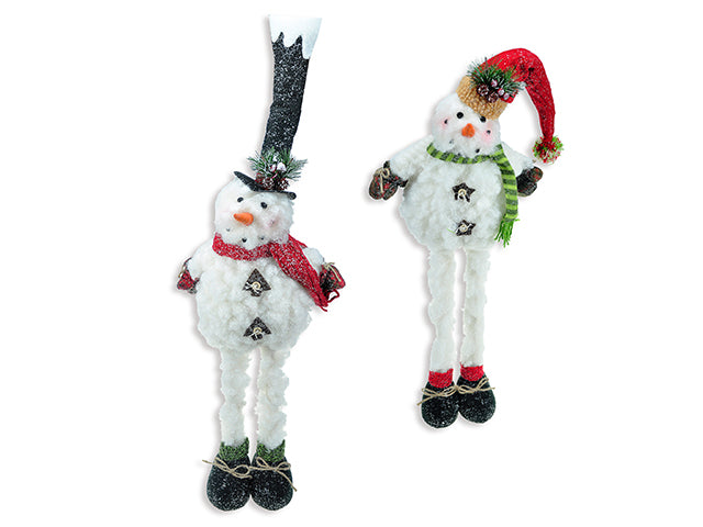 Standing Snowman Plush Character