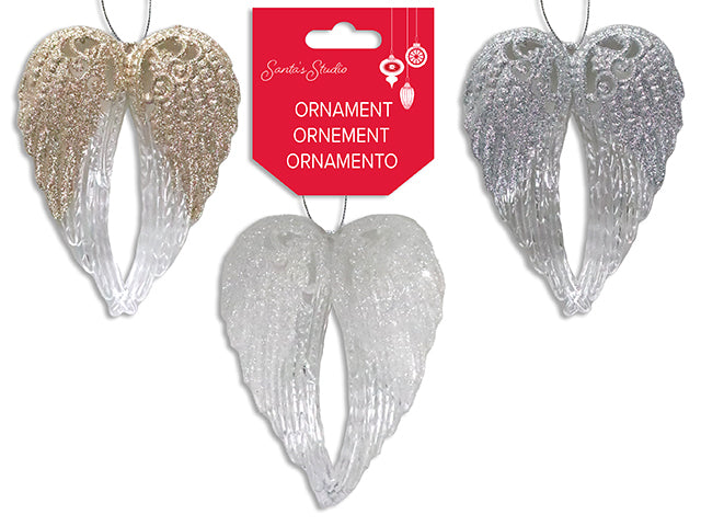 Christmas Angel Wings Ornament