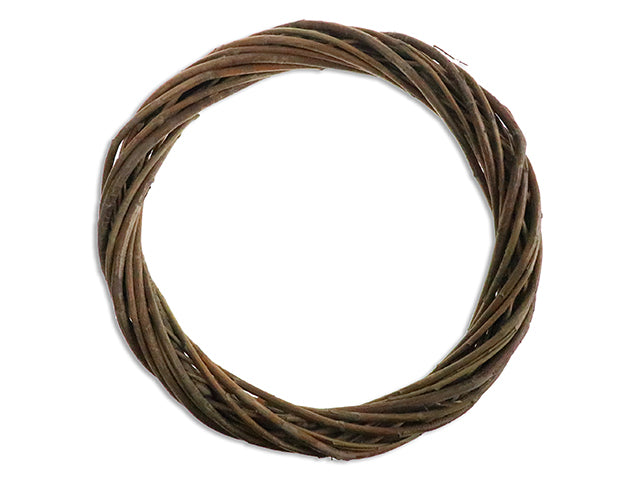 11-7/8in(D) Create Your Own Rattan Wreath. 1-1/3in Thickness. Cht.