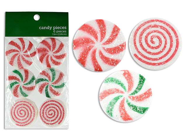 Christmas Mini Glitter Candy Pieces