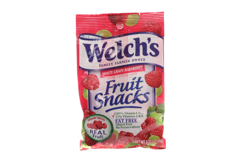 Welch'S Fruit Snacks Grp/Ras 2.2