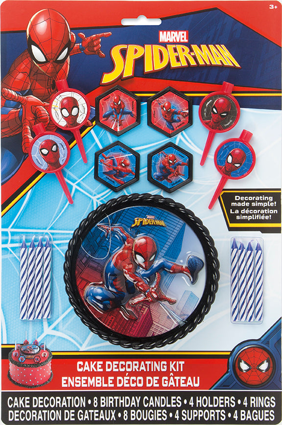 Spiderman Cake Decor Kit