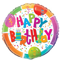 Birthday Jamboree 18" Foil Balloon