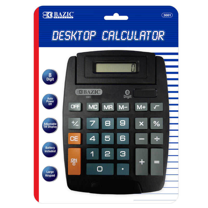 Bazic Large Desktop Calculator