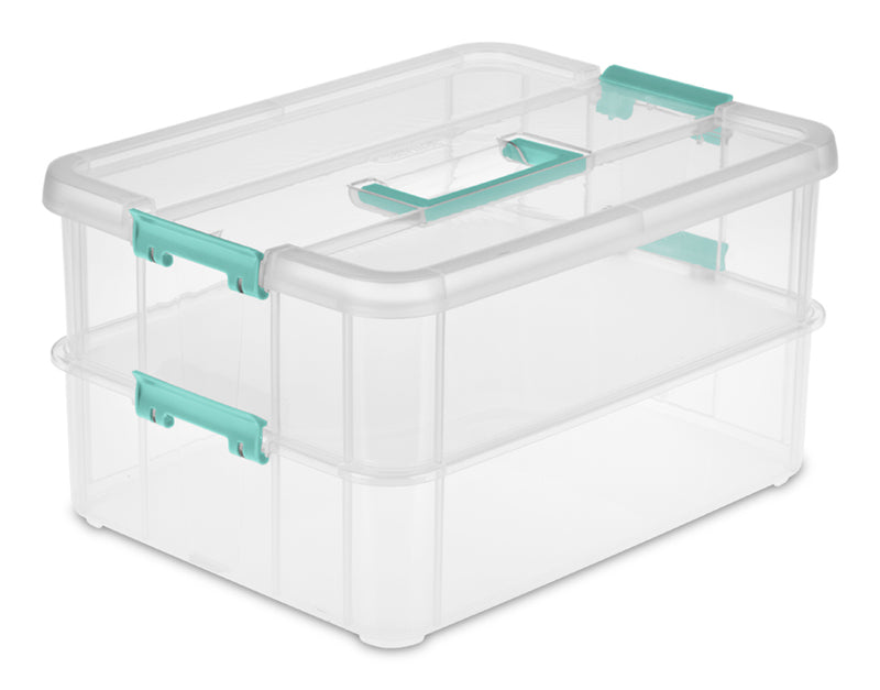 STACK & CARRY 2 LAYER HANDLE BOX