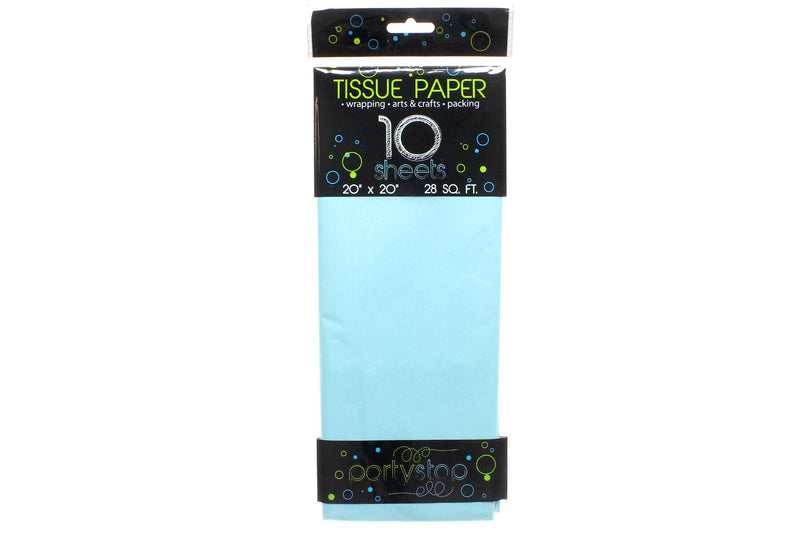 Tissue Paper 10 Sht. Pastel Blue