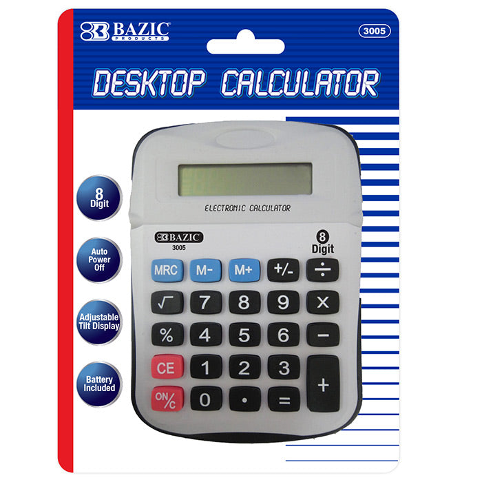 Bazic 8 Digit Calculator