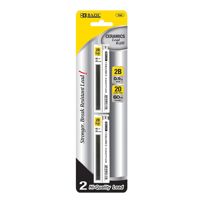 Bazic Ceramics High Quality Mechanical Pencil Leads 2 Pack