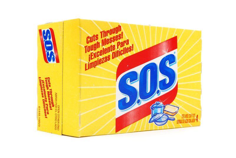 Sos Soap Pads  4 Pk