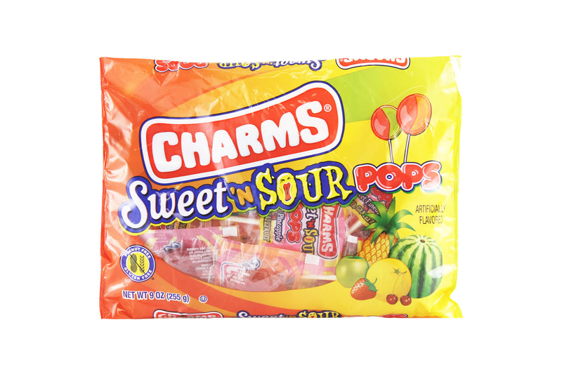 CHARMS SWEET SOUR POP 12/9 OZ