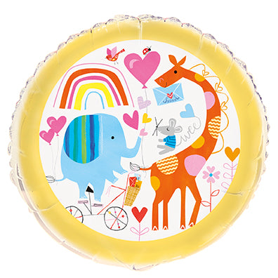 Zoo Baby 18" Foil Balloon