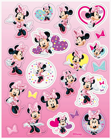 4 Minnie Bowtq Stckr Sheet