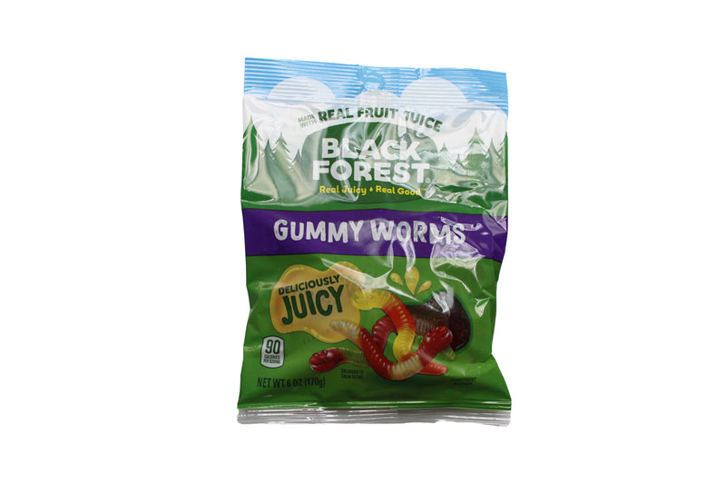 Black Forest Gummy Worms 8/6 oz