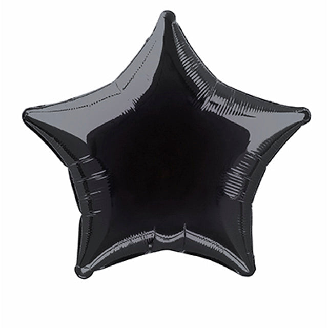 Black Star Foil Balloon